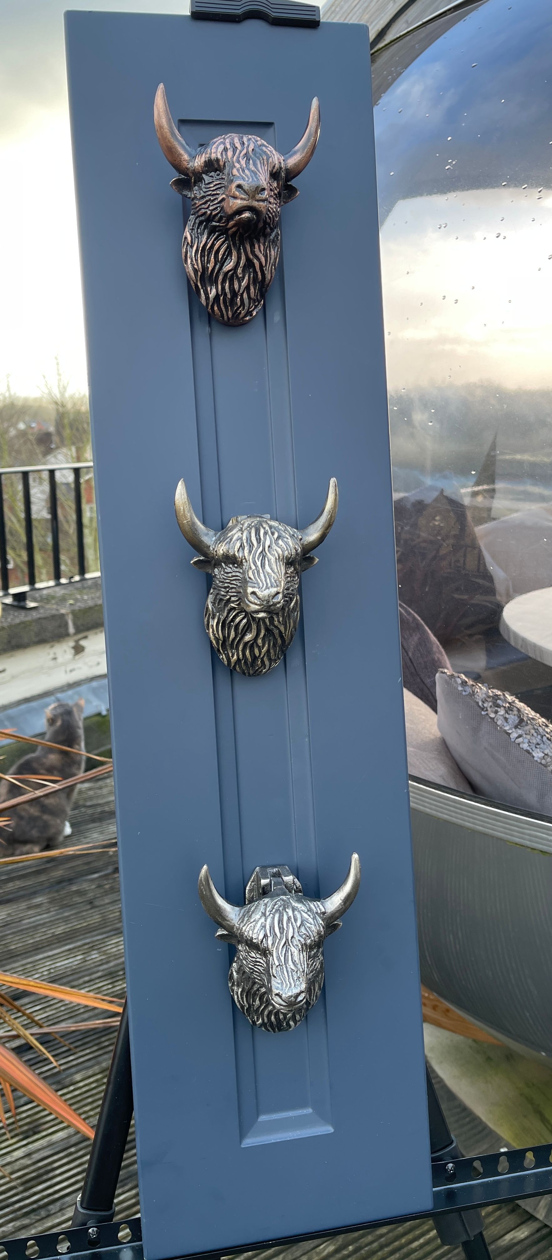 Highland Cow Door Knocker